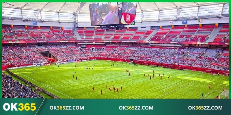 Trải nghiệm không gian giải trí tại sân vận động